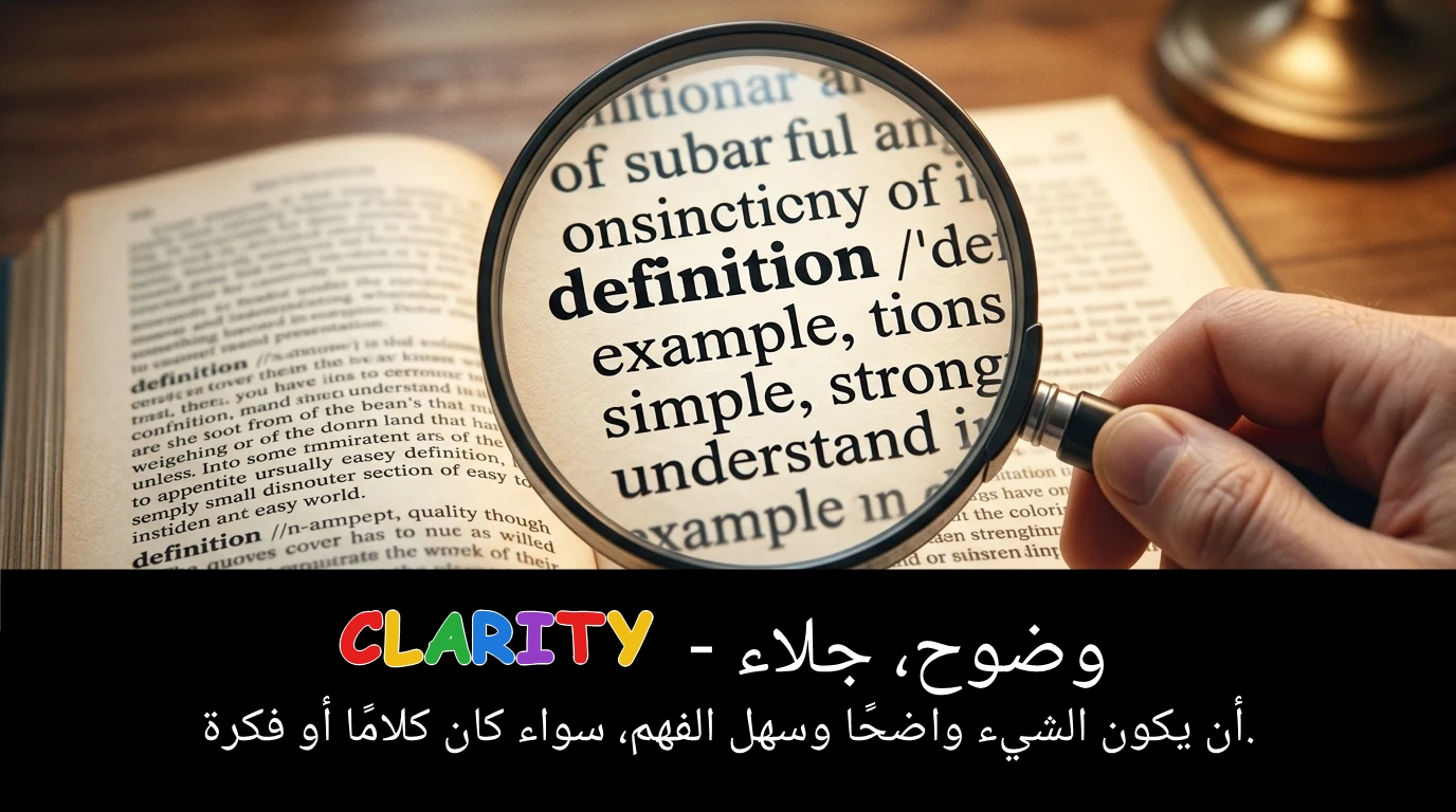 Arabic Illustration for clarity